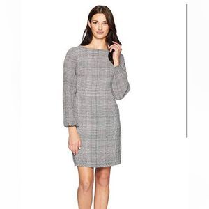 Ralph Lauren Glen Plaid shift dress size 12 P 12p long sleeve women’s dress